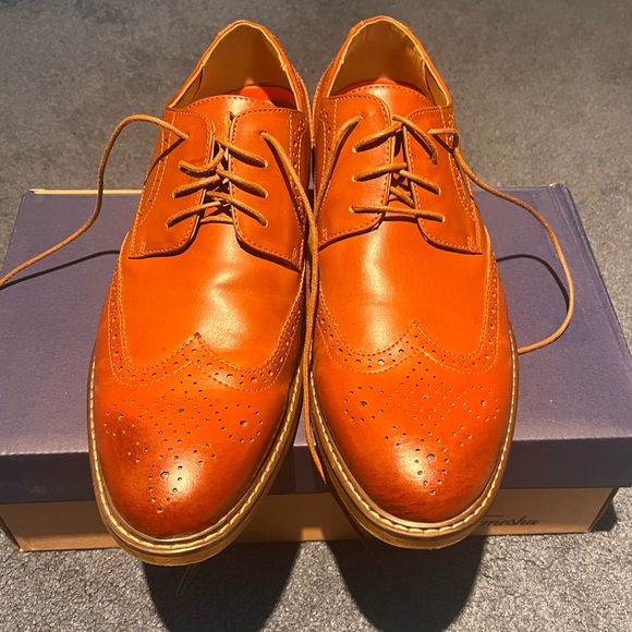 Temeshu Other - Temeshu Brown Dress Shoes - Size 10.5
